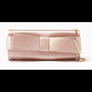 Ted Baker Abyya Evening Bow Bag in Satin. Bridal.
